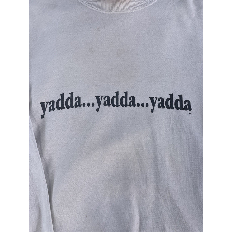 Vintage 90s Lees “Yadda Yadda Yadda” Crewneck Sweatshirt Size Xl