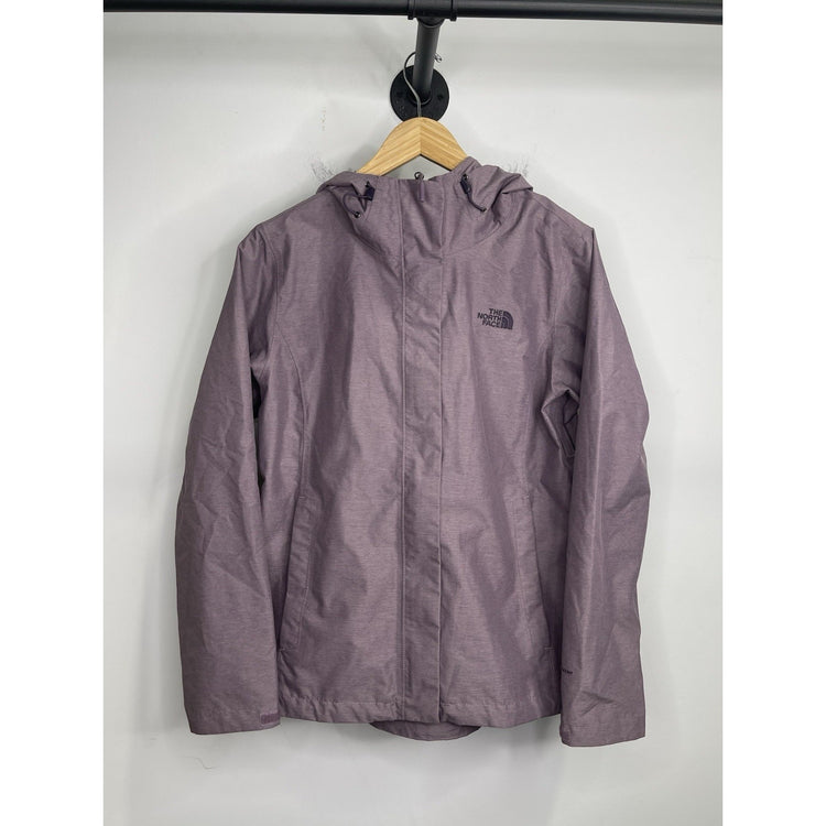 Women’s The North Face Purple Heavy Hooded Windbreaker Sz L