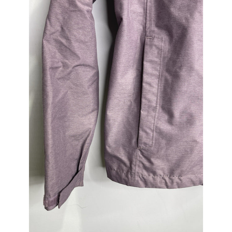 Women’s The North Face Purple Heavy Hooded Windbreaker Sz L