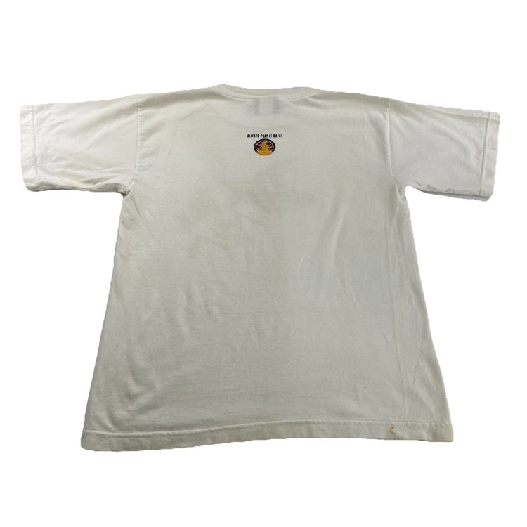 Men’s Vintage Jimmy’z White Tee Size E