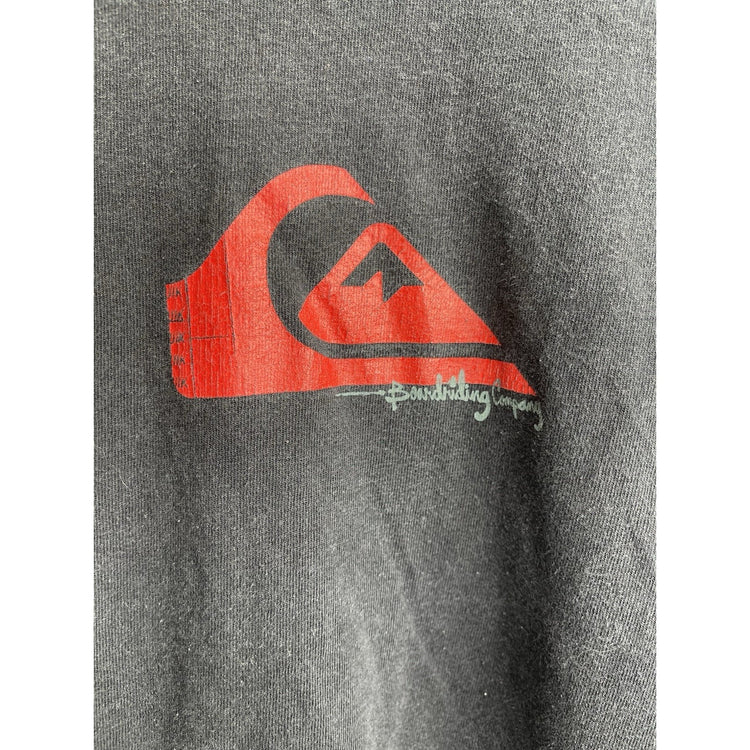 Men’s Vintage Quicksilver Boarding Company Y2K Long Sleeve T Shirt Sz L