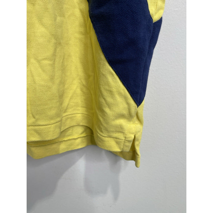 Men’s Collared Polo Ralph Lauren Big & Tall #2 Yellow /Navy Polo Shirt Sz XXL