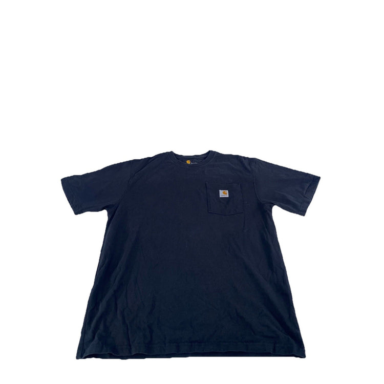 Mens Carhartt Short Sleeve Black T Shirt Size Large