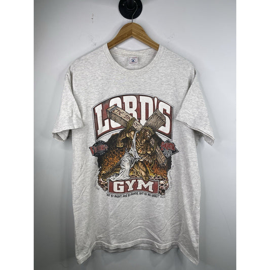 Lord's Gym T Shirt Vintage 90s Mens L Living Epistles 1995 Delta Tag Grail