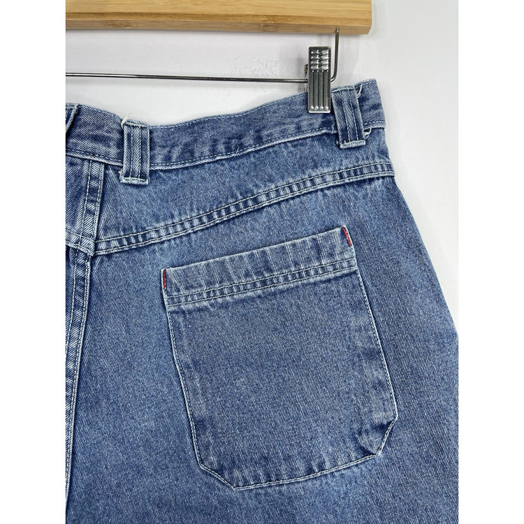 Men’s Y2K Faded Glory 6 Pocket Blue Denim Jorts 34x9.5