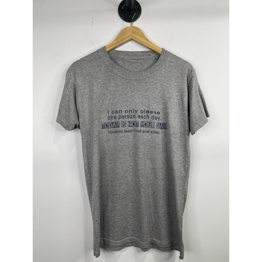 Vintage Comedic Funny T-shirt Size M