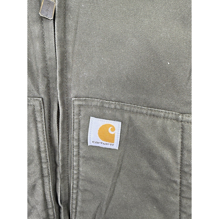 Vintage Kids Olive Green Carhartt Jacket Size Xs(6)