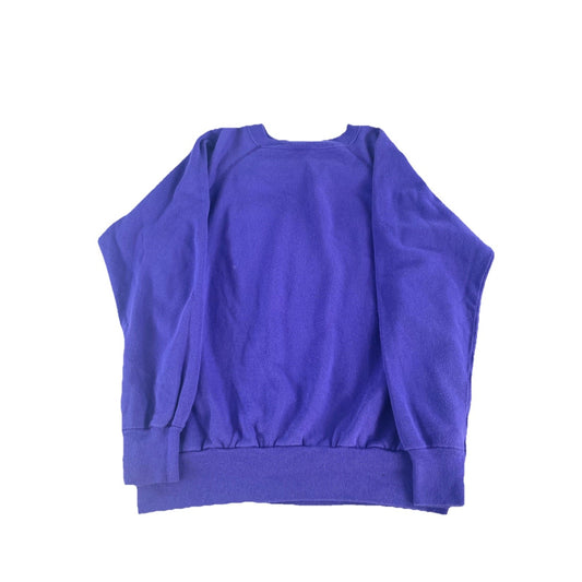 Vintage 1993 Land Of Oz Rally Motorcycle Crewneck Sweatshirt Purple Size Xl