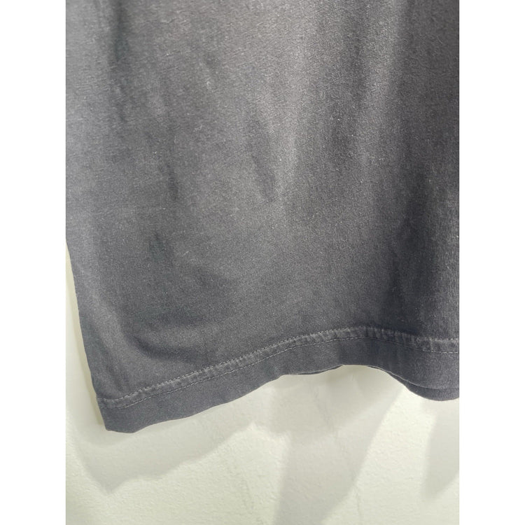 Men’s Y2K Affliction T Shirt Skull Wings Design Dark Red Black Sz 2XL