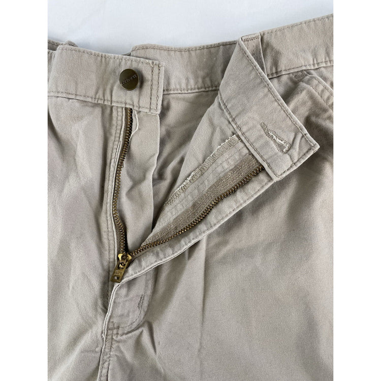 Mens Carhartt Khaki Original Fit Shorts Size 38