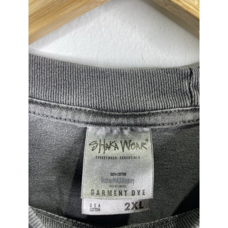 Men’s Vintage Shaka Wear Heavyweight Black ‘Soundbox Houston TX’ T Shirt Sz 2XL