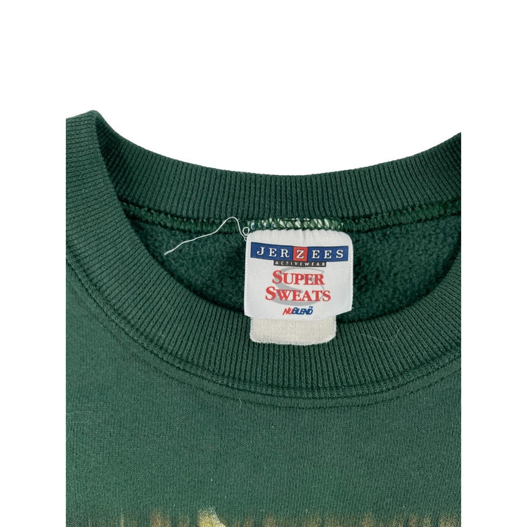 Mens Vintage Jerzees Super Sweats Ducks Unlimited Crewneck Sweatshirt Size L
