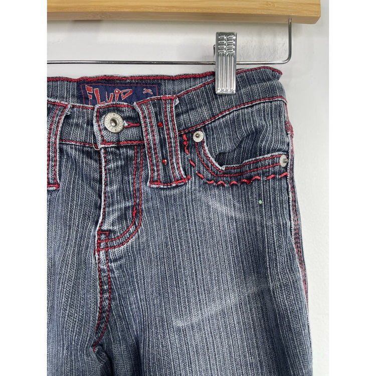 Vintage/y2k Wiomen’s Blue Denim Fluid Jeans Size 3