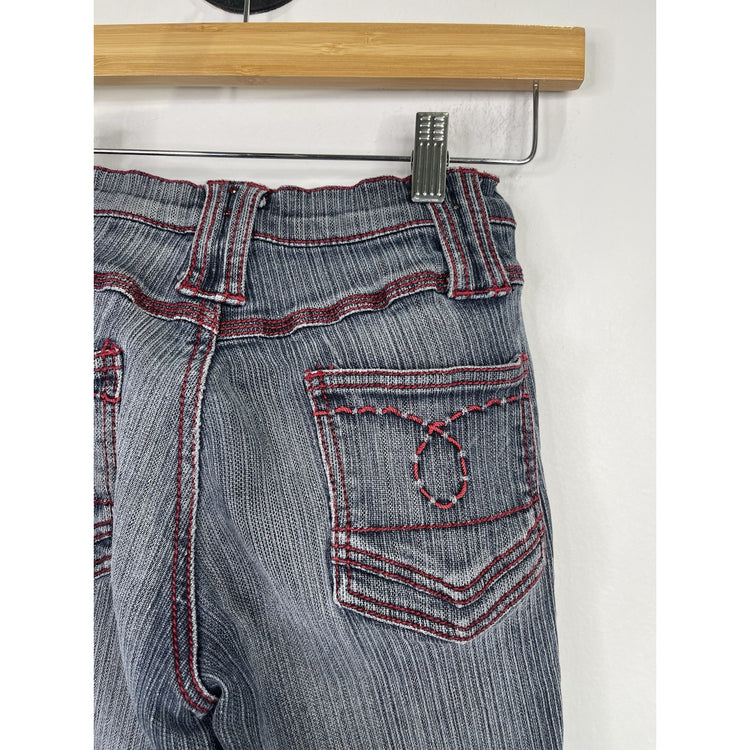 Vintage/y2k Wiomen’s Blue Denim Fluid Jeans Size 3