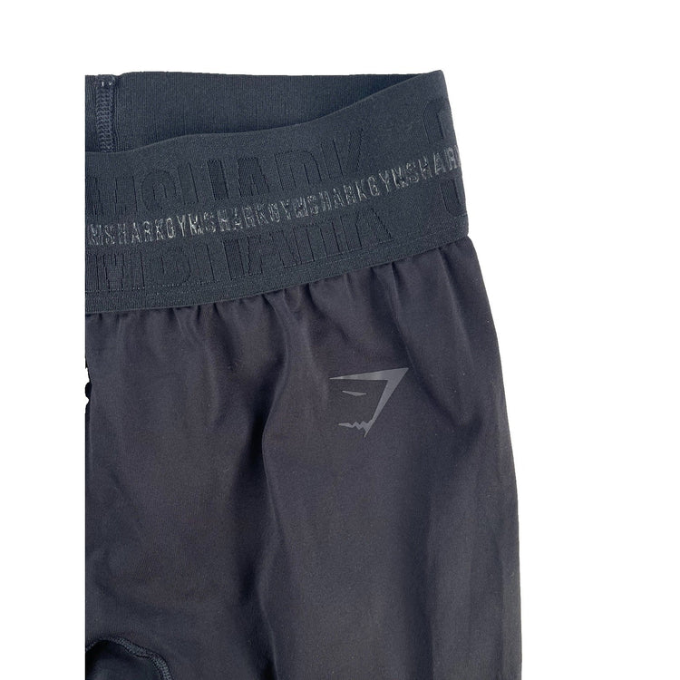 Gymshark Women’s Black Monogram Print Leggings Size Small