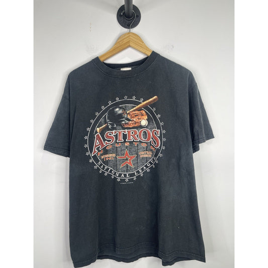 Vitnage CSA Central Division Houston Astros 2006 Black T-shirt Size X-Large