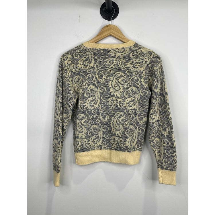 VTG Women’s Petite Pendleton 100% Virgin Wool Country Traditional Sweater Sz S
