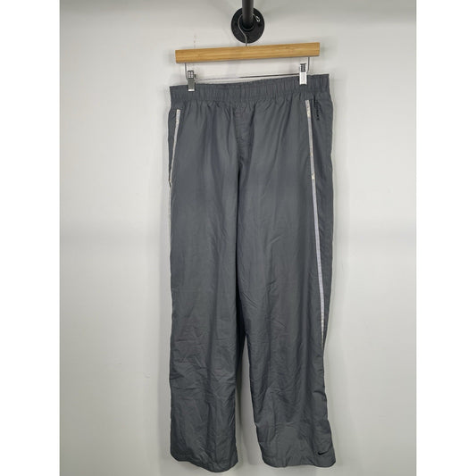 Mens Vintage/Y2k Dark Grey/white Size Medium Track Sweatpants