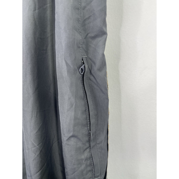 Mens Vintage/Y2k Dark Grey/white Size Medium Track Sweatpants