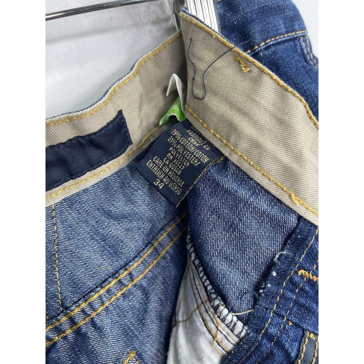 Le Jean De Marithe Francois Girbaud Shorts Mens 34 Blue Denim VTG