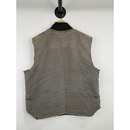 Mens Vintage Distressed Carhartt Vest Size Xl