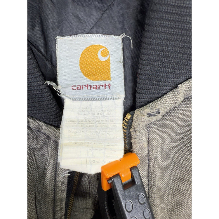 Mens Vintage Distressed Carhartt Vest Size Xl