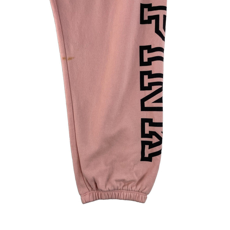 Women's Victoria's Secret Pink Light Pink Cuffed Jogger Sweatpants Size L