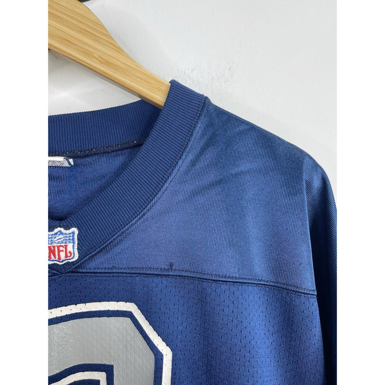Vintage Men's TROY AIKMAN Dallas Cowboys Navy Blue CHAMPION Jersey 52