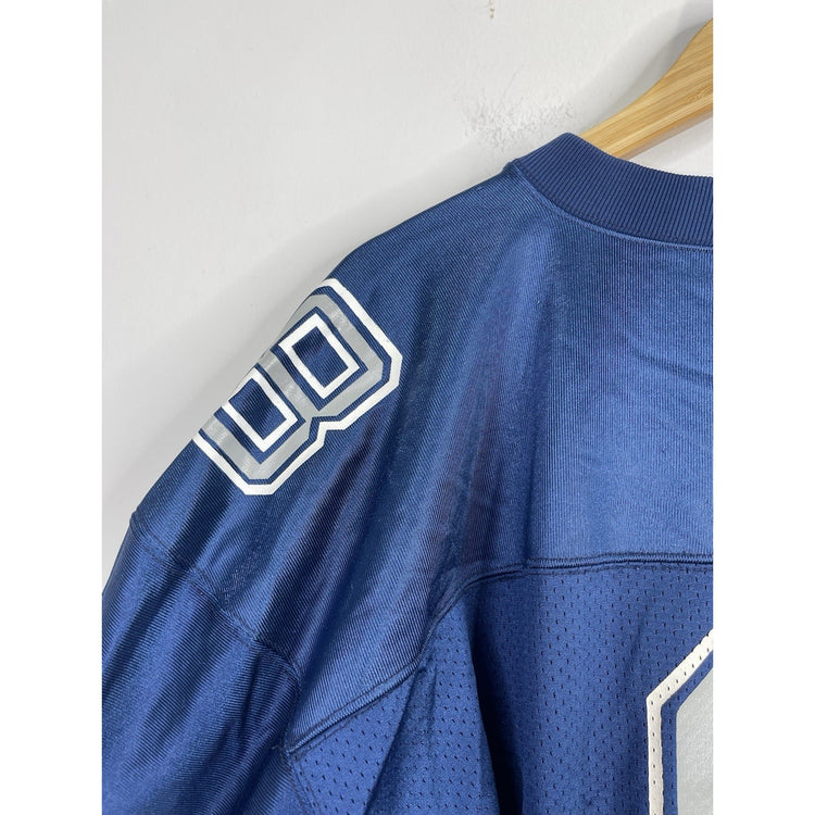 Vintage Men's TROY AIKMAN Dallas Cowboys Navy Blue CHAMPION Jersey 52
