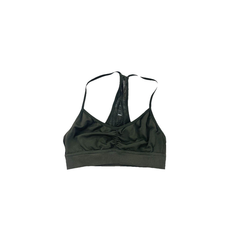 Womens Victoria’s Secret PINK Green Sports Bra Size XS