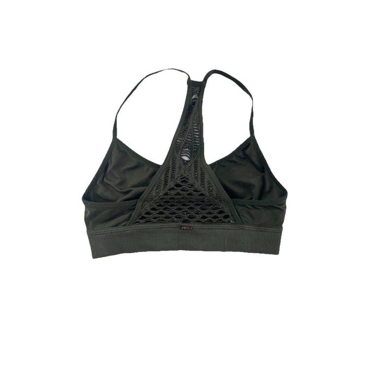 Womens Victoria’s Secret PINK Green Sports Bra Size XS