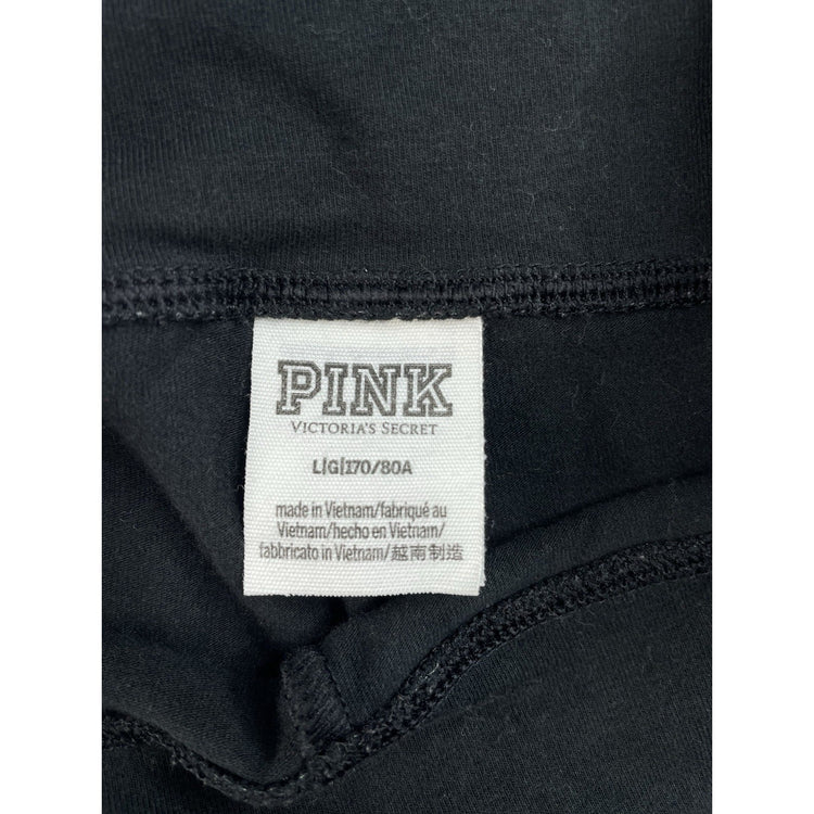 Women’s PINK Victorias Secret Black Leggings Size Large