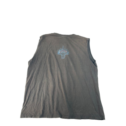 Men's Vintage Nike Basketball Sleeveless Muscle Tank Gray Size XXL
