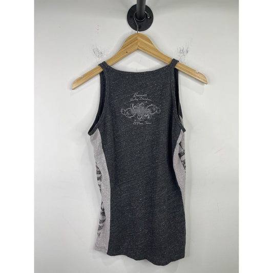 Harley Davidson Tank Top Womens L Classic Ride Paducah KY Sleeveless Gray Black