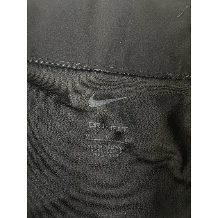 Women's Nike Dri-Fit Athletic Running Shorts, Solid Black, Size M