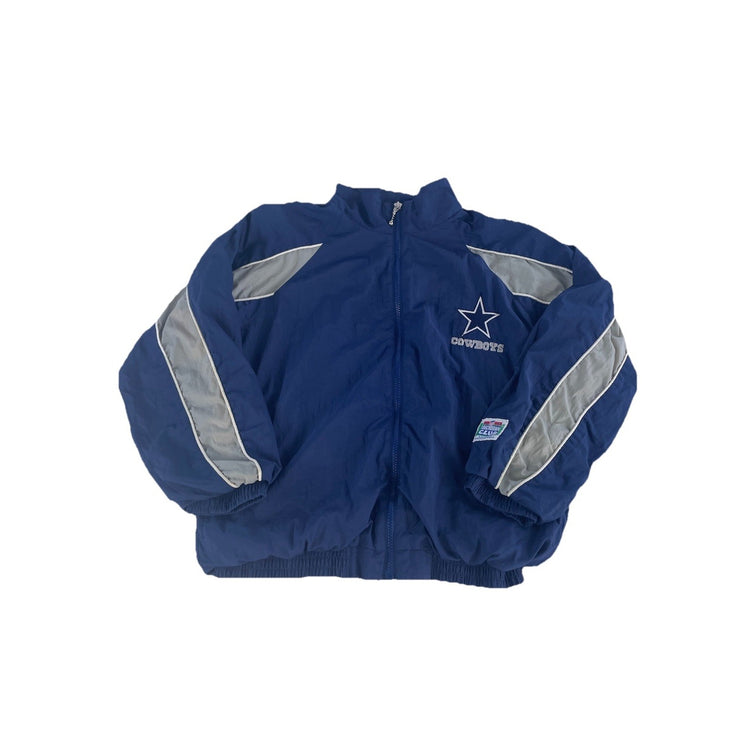 NFL Kids Vintage Dallas Cowboys Windbreaker Jacket Size S