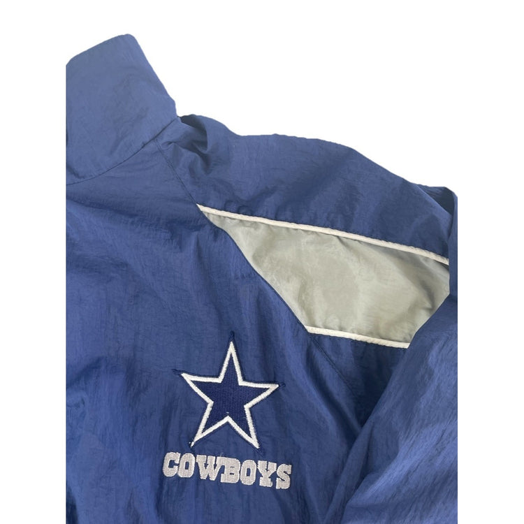 NFL Kids Vintage Dallas Cowboys Windbreaker Jacket Size S