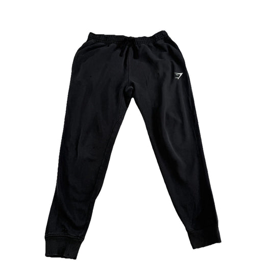 Mens Gymshark Black Sweatpant Joggers Size M