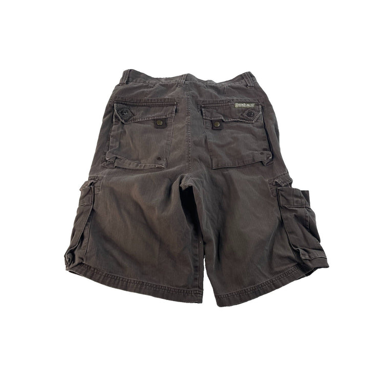 Men's Ecko Unltd. Brown Cotton Cargo Shorts Size 30