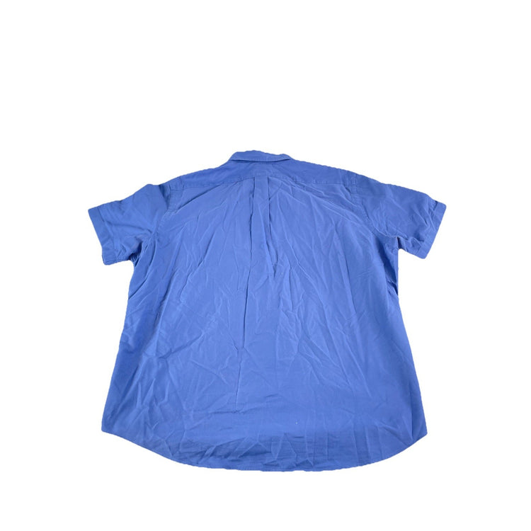 Mens Polo Ralph Lauren Blue Short Sleeve Classic Fit Shirt Size XL