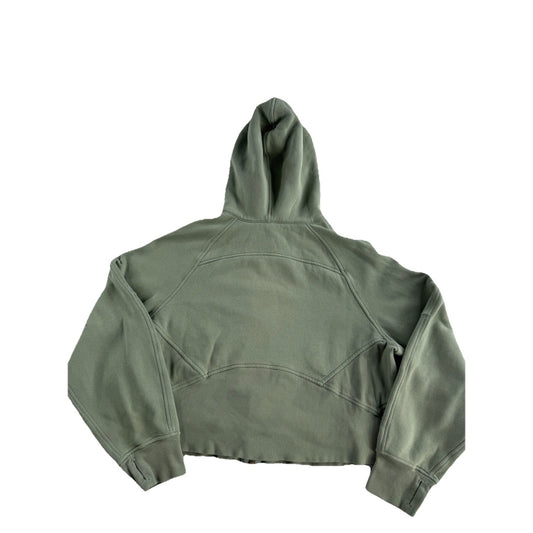 Womens Lululemon Size M/L Mint Green Half Zip Hoodie