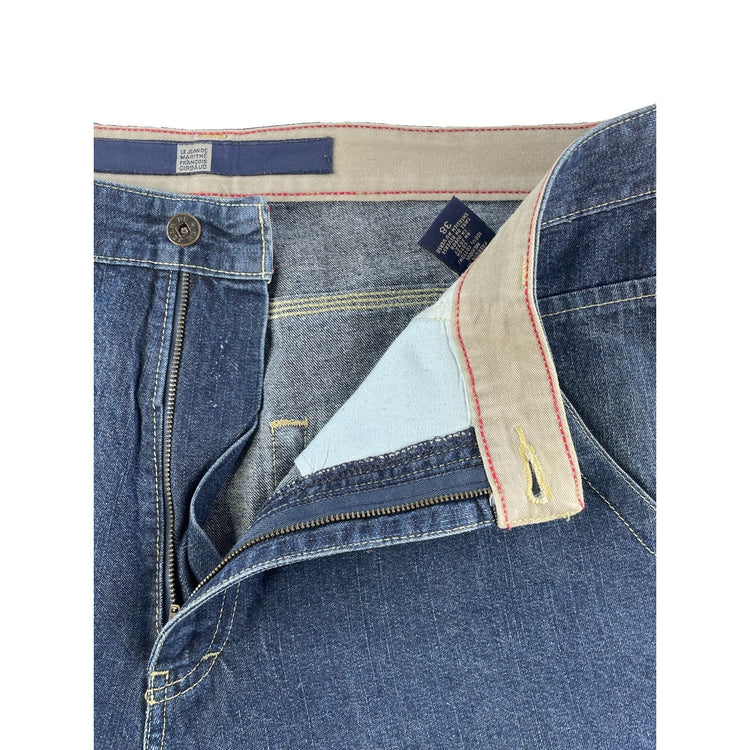 Mens Marithé François Girbaud Blue Denim Carpenter Jeans Size 38