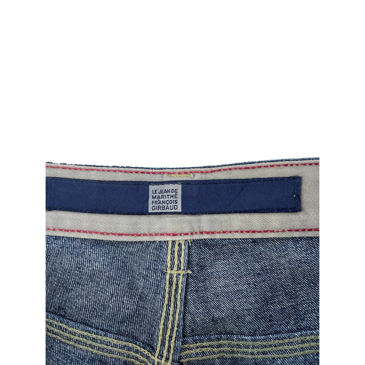 Mens Marithé François Girbaud Blue Denim Carpenter Jeans Size 38