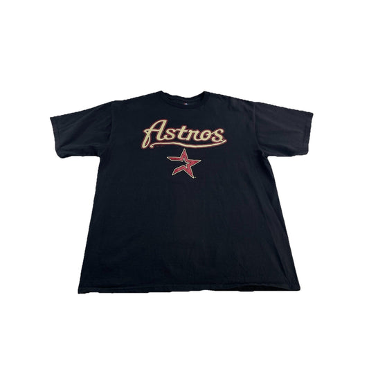 Mens Black Xl Astros Vintage T Shirt