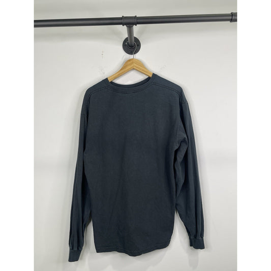 Mens Vintage 1998 Bill Bell Astronomer Black Long Sleeve