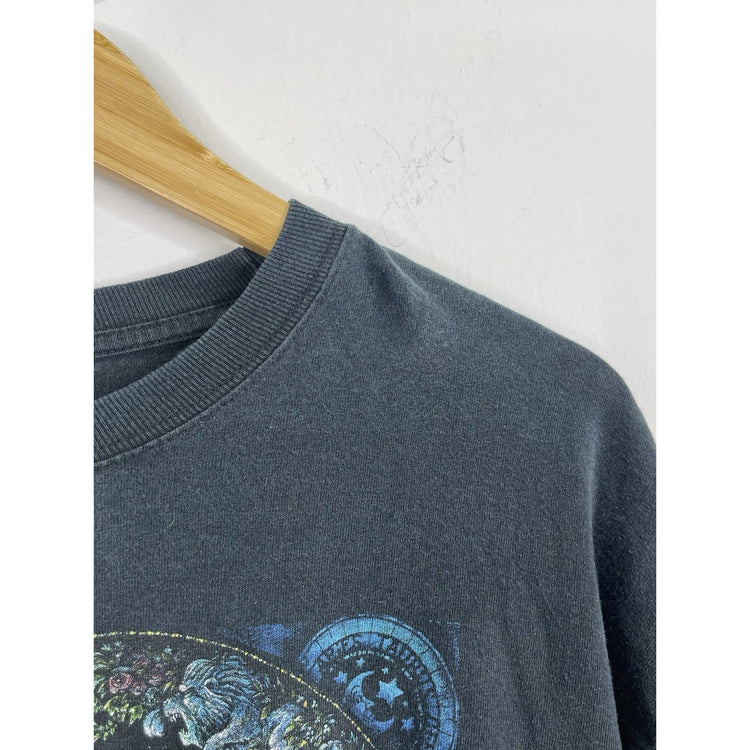 Mens Vintage 1998 Bill Bell Astronomer Black Long Sleeve