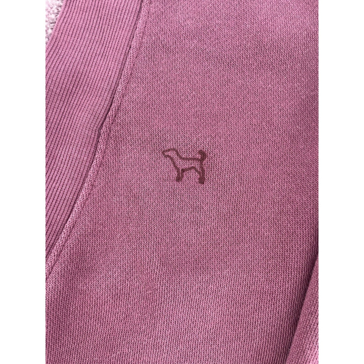 Women’s PINK Victoria Secret Maroon Long Sleeve Button Up Size M