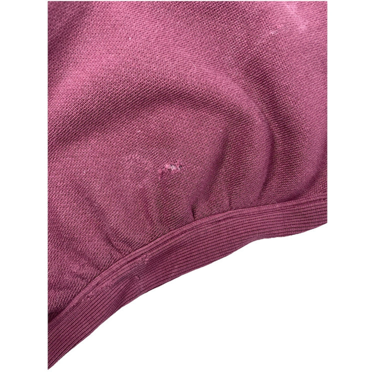 Women’s PINK Victoria Secret Maroon Long Sleeve Button Up Size M