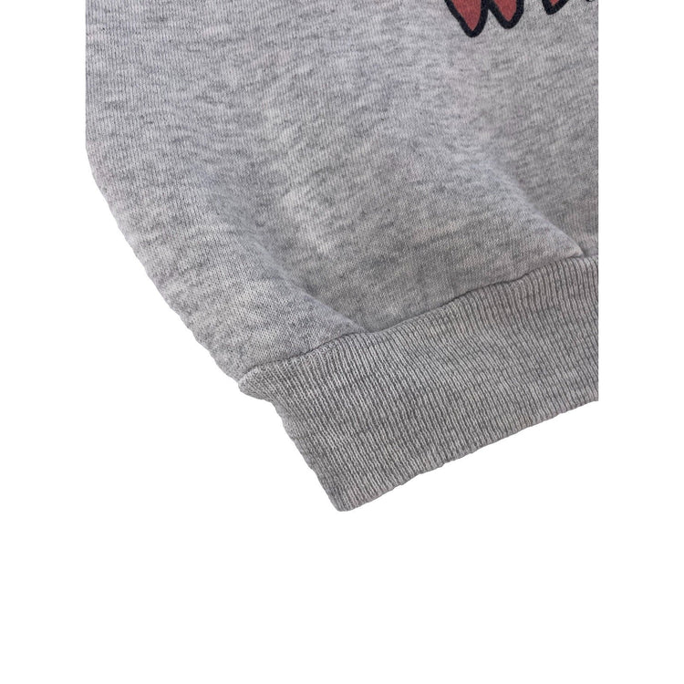 Mens Vintage 90s Hunting Deer Graphic Sweatshirt Hanes Activewear Size L 1995