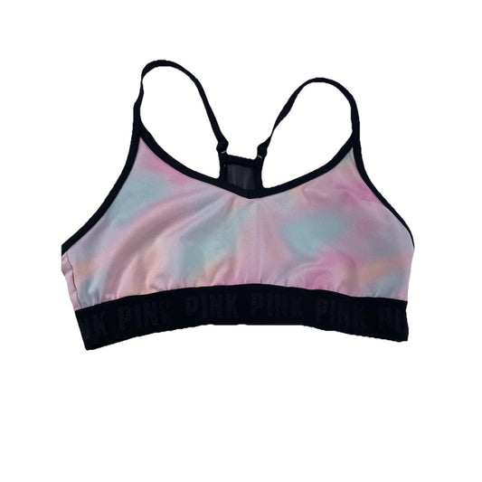 Womens Victoria’s Secret PINK Multicolored Sports Bra Size Medium